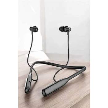Boyun Bantlı Bluetooth Kulaklık Yüksek Ses Kaliteli 100 Saat Kulaklık