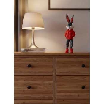 Bugs Bunny Dekoratif Figür 10×34 Cm Modern Tasarım
