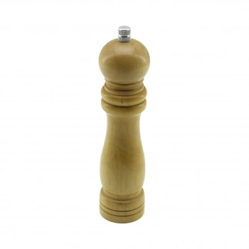 BÜYÜK= ÇAP: 4.5CM - UZUNLUK: 19CM AHŞAP TUZ - BAHARAT ÖĞÜTÜCÜ (5263)
