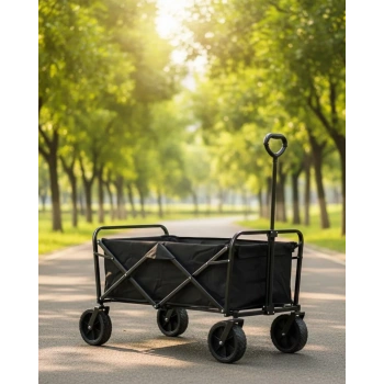 Büyük Kapasiteli Katlanır Kamp Arabası Taşınabilir Vagon