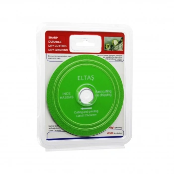 CAM KESME  YEŞİL HASSAS KESİCİ DİSK - TAŞLAMA  115X22X23X15MM (5263)