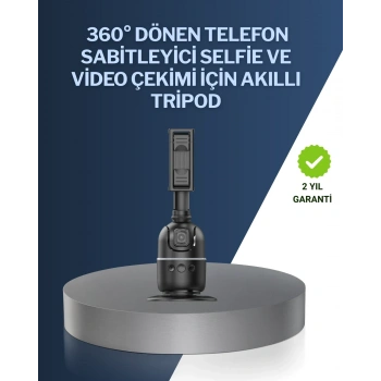 Canlı Yayın Ve Video Çekimleri İçin Otomatik Yüz Takipli Masaüstü Gimbal