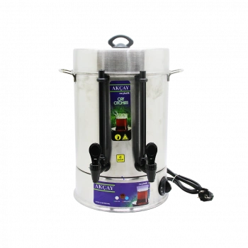 ÇAY OTOMATI 40 BARDAK SEMAVER ELEKTRİKLİ ÇAY MAKİNESİ ( MARKA DEĞİŞKENLİK GÖSTEREBİLİR )  (5263)