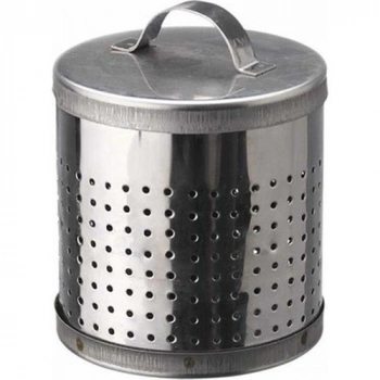 ÇELİK BÜYÜK DEMLİK İÇİ ÇAY SÜZGEÇ YÜKSEKLİK= 7CM ÇAP= 6CM (5263)