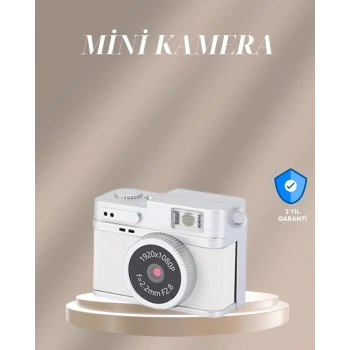 Cep Boy Vintage Dijital Kamera Led Destekli Full Hd Video