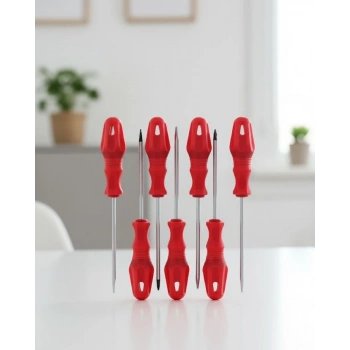 Çeşitli Vidalama İşleri İçin 7li Tornavida Takımı