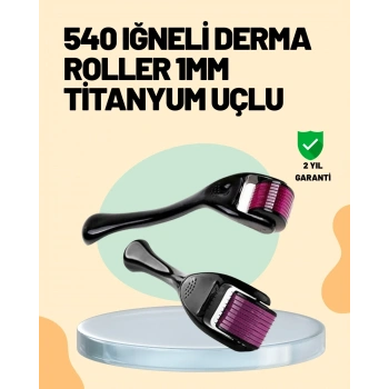 Cilt Yenileyici Derma Roller – Mikro İğneli Bakım Aracı