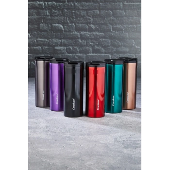 CKR-2041 400ML UZUN RENKLİ ÇELİK TERMOS BARDAK (5263)