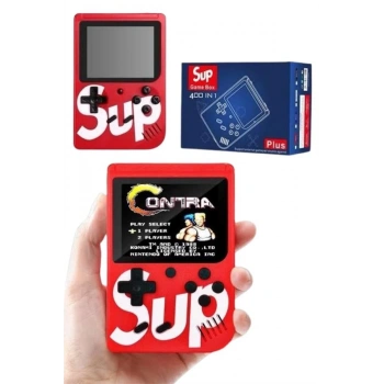 Çocuklara Özel Taşınabilir Sup El Atarisi 400 Oyunlu Nostaljik Oyun Konsolu