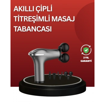 Çok Fonksiyonlu 4 Başlıklı Şarjlı Masaj Aleti Kas Ağrısı Rahatlatıcı