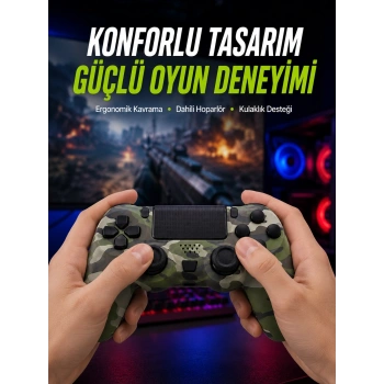 Dahili Hoparlör Ve Kulaklık Girişli Oyun Kolu – Kişisel Ve Ortak Ses Deneyimi
