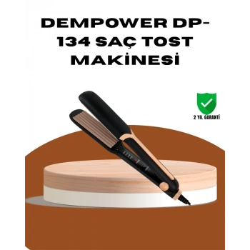 Dempower Dp-134 Saç Tost Makinesi – Kolay Kullanım, Hızlı Sonuç, Uzun Süre Kalıcılık