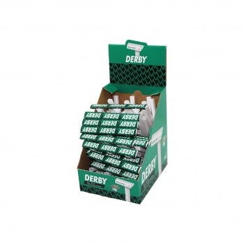 DERBY TEK BIÇAK 100PCS BANYO SAPLI JİLET (5263)