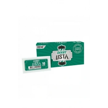 DERBY USTA TAM JİLET YEŞİL KUTU 10 PARÇA  X10 PARÇA (5263)