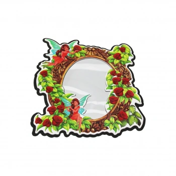 DESENLİ AYNALI DUVAR STİCKER (5263)