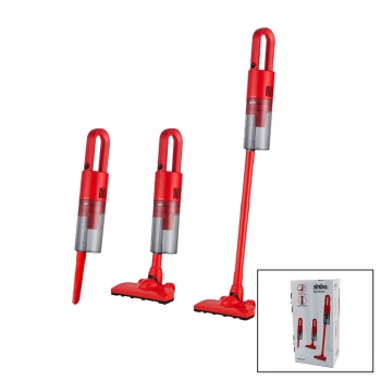 DİKEY ELEKTRİKLİ SÜPÜRGE 500W 90 DERECE BAŞLIK - 1.5LT TOZ HAZNE - ÇİFT FİLTRE - 5MT KABLO SVC-8616 (5263)