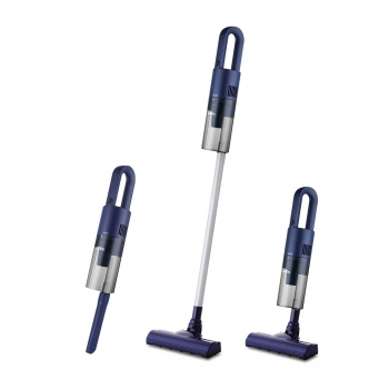 DİKEY MAVİ ELEKTRİKLİ SÜPÜRGE 500W 90° BAŞLIK - 1.5LT TOZ HAZNE - ÇİFT FİLTRE SVC-8628 (5263)