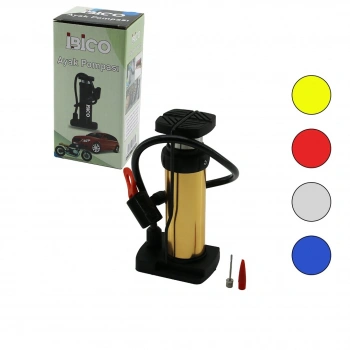 DİKEY MODE LİNCE PİSTONLU AYAK POMPASI OTO-ARAÇ - BİSİKLET-MOTOR LASTİK - TOP - ŞİŞME HAVUZ-YATAK (5263)