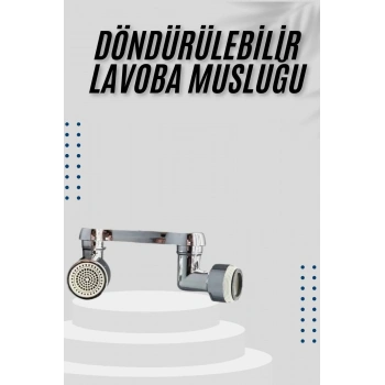 Dönebilen Musluk Başlığı Akrobat Mutfak Banyo Musluk Ucu Başlığı Oynar Başlıklı