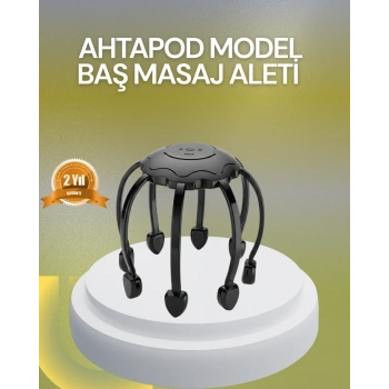 Elektrikli Kafa Masaj Aleti Çok Noktalı 360 Derece Kapsama