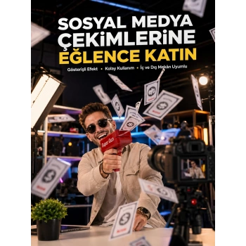 Elektrikli Parti Oyuncağı – Para Atan Tabanca Yeni Nesil