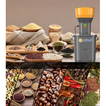 Epilons Pro 1300w Elektrikli Tahıl Ve Baharat Öğütücü – 0,6-8 Mm Ayarlanabilir Granül, Paslanmaz Çelik