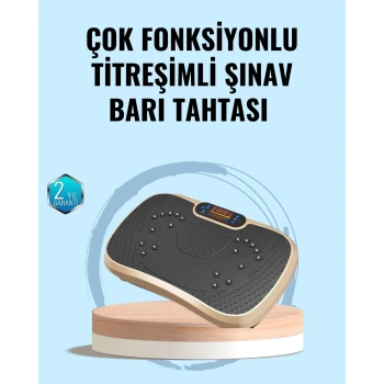 Evde Spor İçin Titreşimli Plate Fitness Platformu