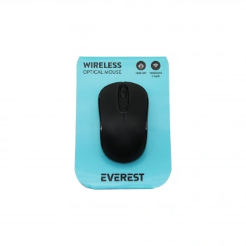 EVEREST SM-804 WİRELESS - KABLOSUZ 1600DPI USB OPTİCAL MOUSE VAKUM AMBALAJ (5263)
