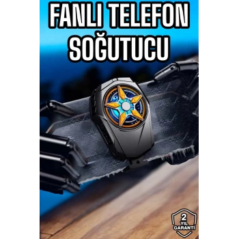 Fanlı Radyatör Soğutucu Telefon Soğutucu Tüm Telefonlara Uyumlu