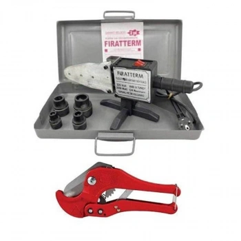 Fıratterm 2500W Pvc Pafta Plastik Boru Tesisat Kaynak Makinesi (5263)