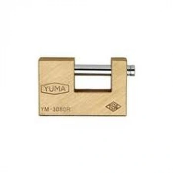 GENİŞ - SARI KAYAR MİLLİ PİMLİ KİLİT 80MM (5263)