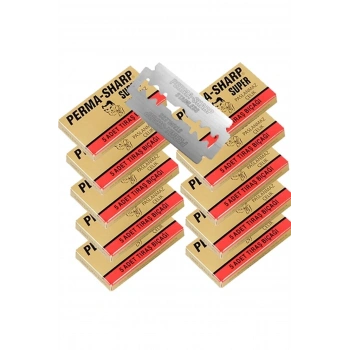 Gillette Perma-sharp 5li Traş Jileti 20 Paket