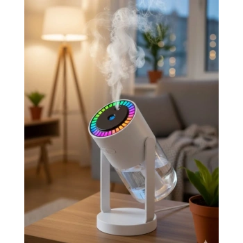 Gökyüzü Projektörlü Buhar Makinesi Ev Ofis Ve Araç Uyumlu