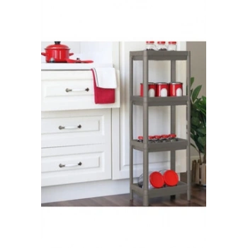 GRİ - ANTRASİT DİKDÖRTGEN RAF ÜNİTESİ PLASTİK (5263)