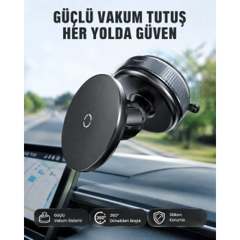 Güçlü Manyetik Araç Telefon Tutucu Evrensel Uyumluluk
