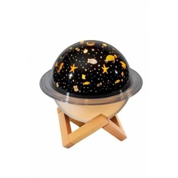 Hava Nemlendirici Renk Değiştiren Oda Kokusu Yıldızlı Projektör