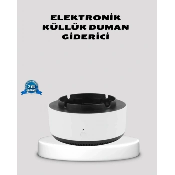Hava Temizleyici Küllük – Sigara Dumanı Filtreli, Sessiz Çalışan, Şık Tasarım