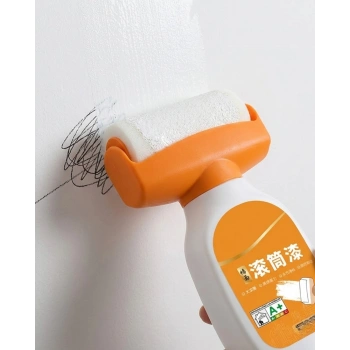 Hazneli Duvar Yama Fırçası Hızlı Kuruyan Rötuş Boya Silindiri