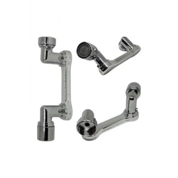 Her Yere Dönebilen Tasarruflu Mutfak Musluk Başlığı Ucu Musluk Ucu Oynar Başlıklı