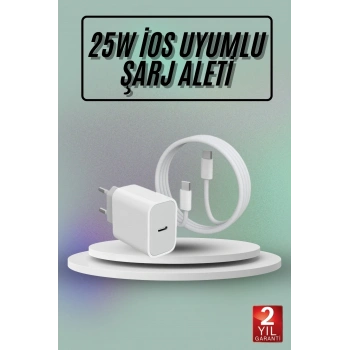 Hızlı Şarj Güç Adaptörü Şarj Aleti İos Uyumlu 15/pro/pro Max