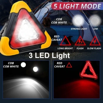 Hurry Bolt Şarjlı Cob Led Reflektör (5263)