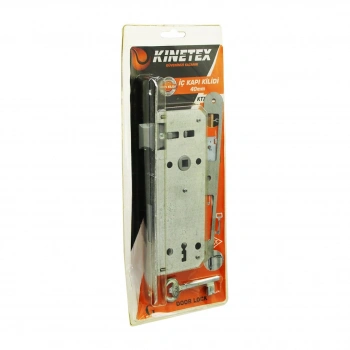 İÇ KAPI   ODA  KİLİT  40MM   ÇELİK GALVENİZ KAPLAMA GÖVDE   PİRİNÇ - NİKEL MATERYALLER  KTX-2239 (5263)