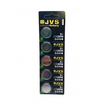 JVS CR2016 3V PARA PİLİ 5Lİ KART (5263)
