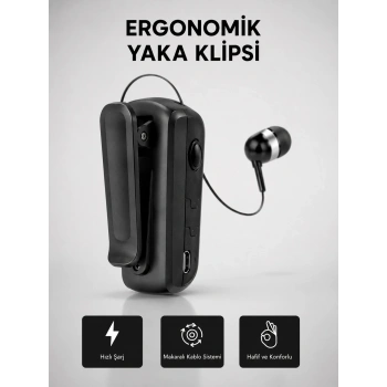 Kablosuz Bluetooth Kulaklık – Gürültü Önleyici, Uzun Pil Ömürlü, Çift Cihaz Bağlantılı