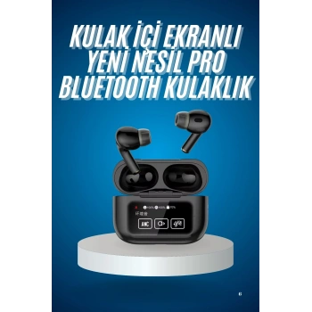 Kablosuz Bluetooth Kulaklık Pro Yeni Nesil Dokunmatik Kontrol