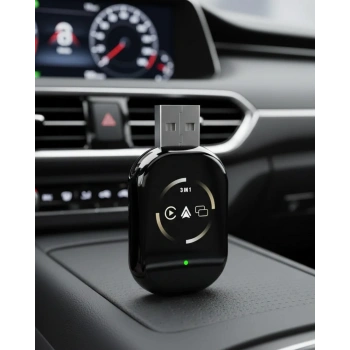 Kablosuz Carplay Android Auto Adaptörü Otomatik Eşleşme