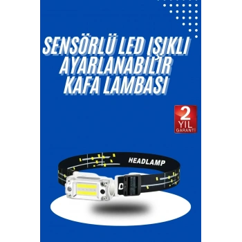 Kafa Lambası, Su Geçirmez Kafa Feneri 3 Mod Aydınlatma