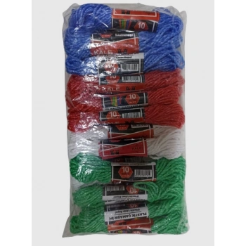 KALE Plastik Çamaşır ipi 10 Metre 24 Adet (5263)