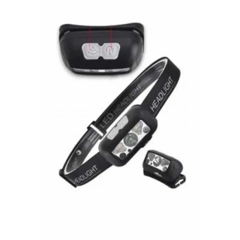 Kamp Lambası Kafa Feneri Kafa Lambası Ayarlanabilir Sensörlü Şarjlı