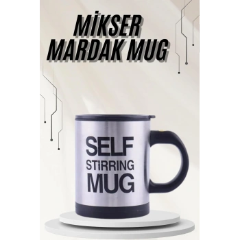 Karıştırıcı Özellikli Mikser Kupa Bardak Termos Bardak